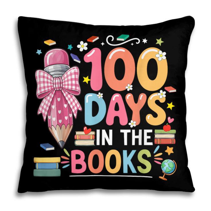 100th Day Of School Teacher Floral 100 Days In The Books Pillowcase 100th Day Of School Teacher Floral 100 Days In The Books Pillowcase