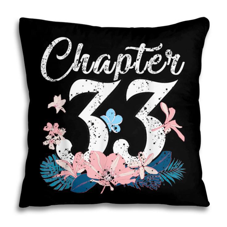 1988 Happy Birthday Chapter 33 Year Old Women Book Lover Pillowcase