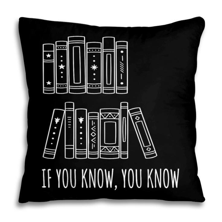 6 7 If You Know You Know Books Six Seven Meme Pillowcase