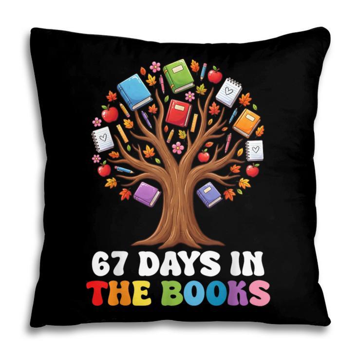 67 Days In The Books Reading Teacher 67th Day Of School Kids Pillowcase 67 Days In The Books Reading Teacher 67th Day Of School Kids Pillowcase