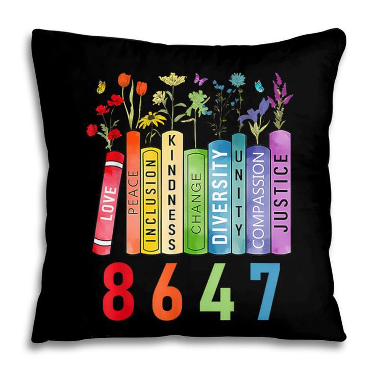 8647 Equal Rights Book Flower Trump Women Rights Feminist Pillowcase 8647 Equal Rights Book Flower Trump Women Rights Feminist Pillowcase