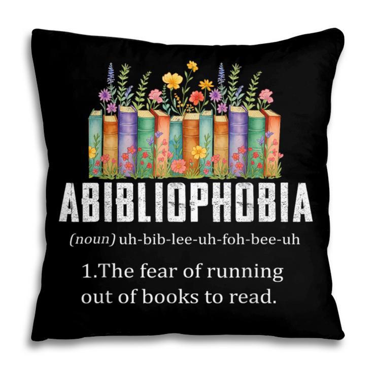 Abibliophobia Definition Book Reader Book Nerd Book Reading Pillowcase Abibliophobia Definition Book Reader Book Nerd Book Reading Pillowcase