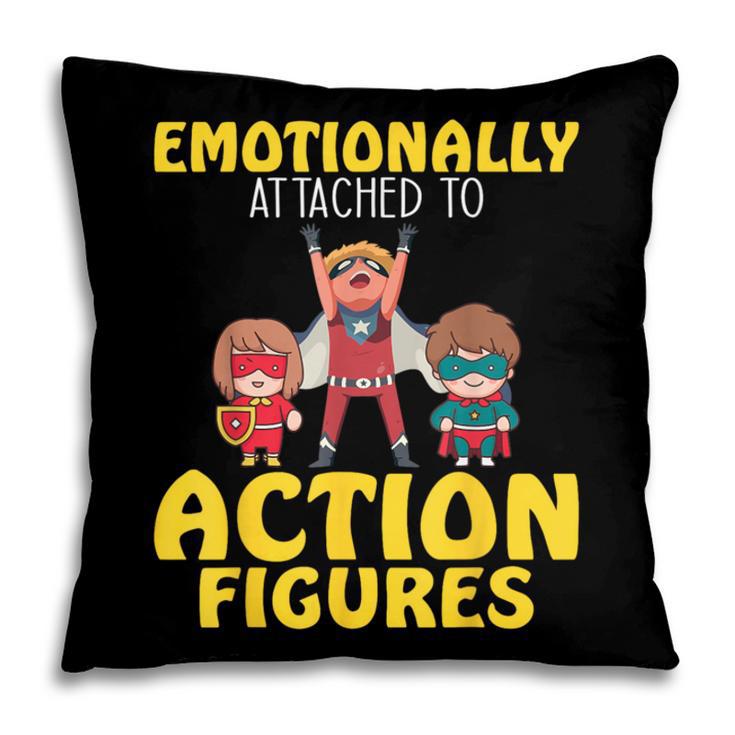 Action Figure Collector Comic Books Pillowcase Action Figure Collector Comic Books Pillowcase