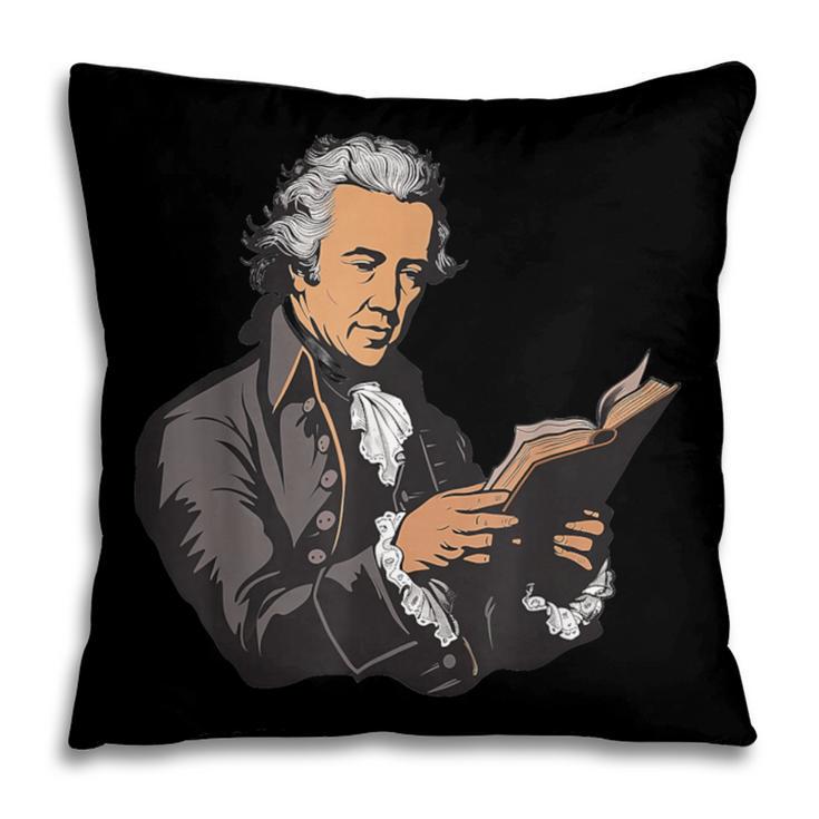 Alexander Hamilton Reading A Book Pillowcase