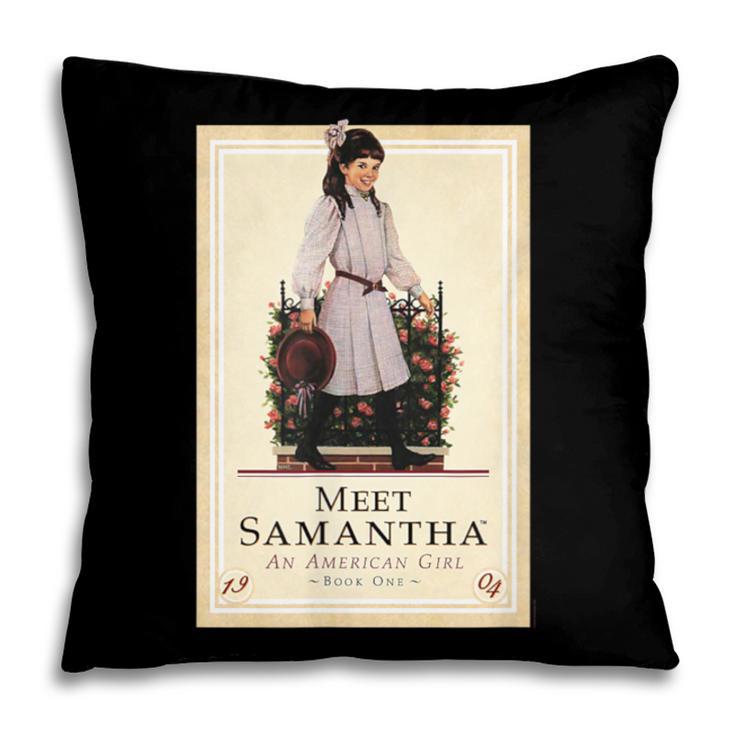American Girl Meet Samantha Book Cover Pillowcase