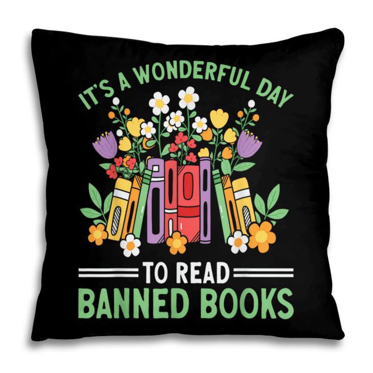 Banned Books Week Librarian Reading Pillowcase