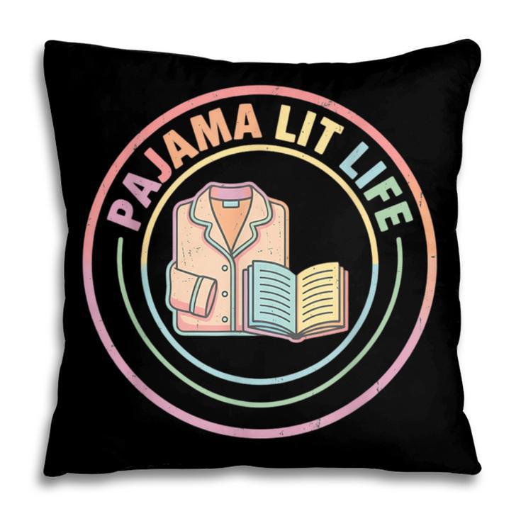Bedtime Book Lover Reading Pajamas Pillowcase