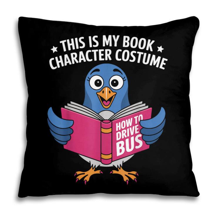 This Is My Book Character Costume Cute Pigeon Kids Reading Pillowcase
