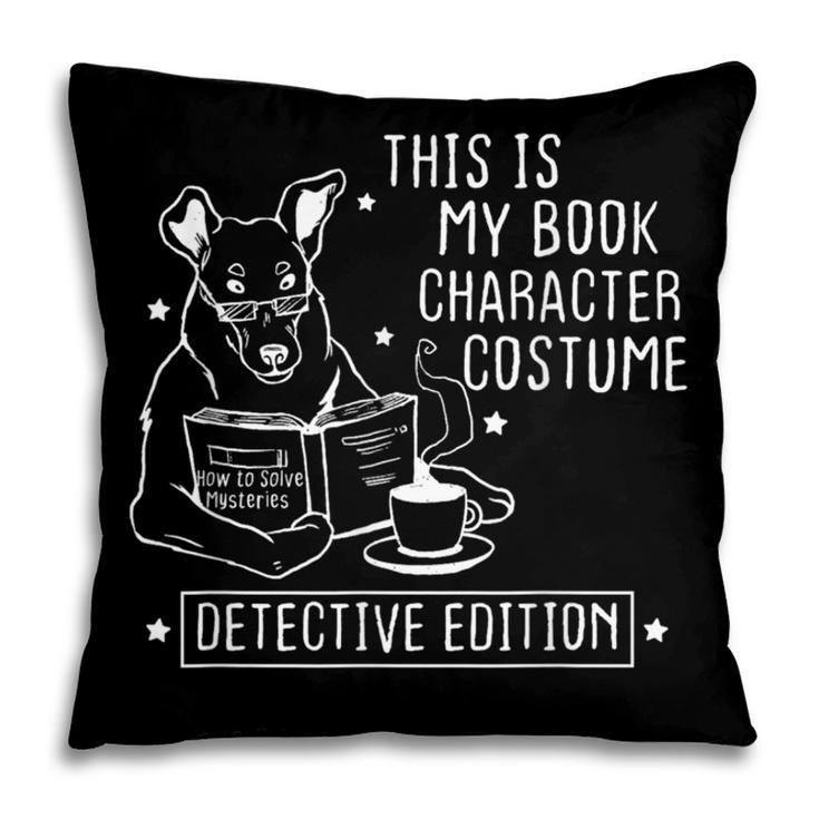 This Is My Book Character Costume Dog Reading a Book Pillowcase