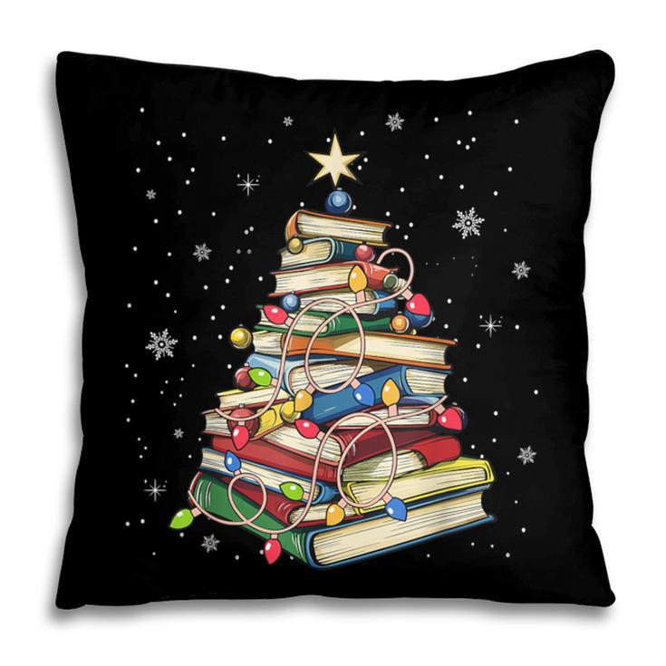 Book Christmas Tree Teacher Book Lover Crew Neck Modern Classic Christmas Small Short Sleeve -Adults -Kids Pillowcase Book Christmas Tree Teacher Book Lover Crew Neck Modern Classic Christmas Small Short Sleeve -Adults -Kids Pillowcase
