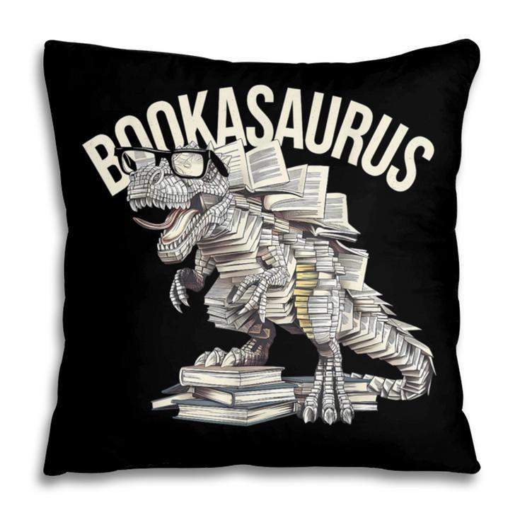 Book Dinosaur Bookworm T-Rex Dino Reading Books Book Pillowcase