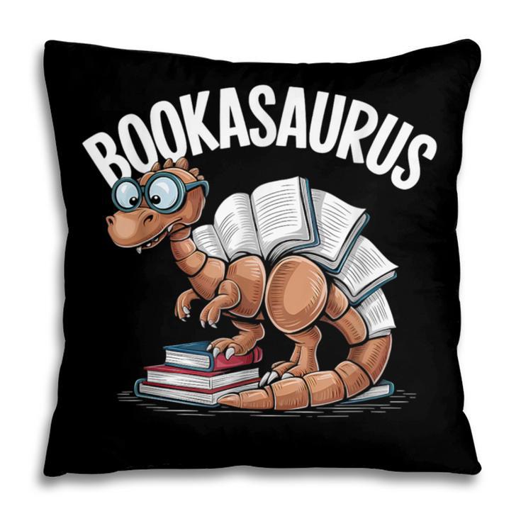 Book Dinosaur T-Rex Bookworm Dino Book Reading Pillowcase