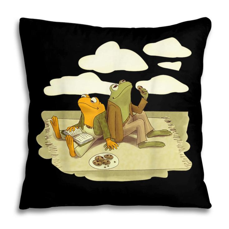 Book Frog Toad Vintage Book Frog Book Frog Reading Book Pillowcase