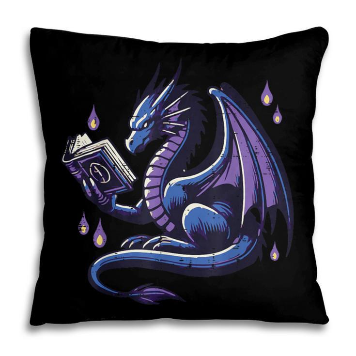 Book Lover Dragon Reading Cool Fantasy Women Girls Kids Men Pillowcase Book Lover Dragon Reading Cool Fantasy Women Girls Kids Men Pillowcase