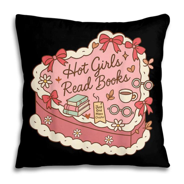 Book Lover Hot Girls Read Books Tee Pillowcase