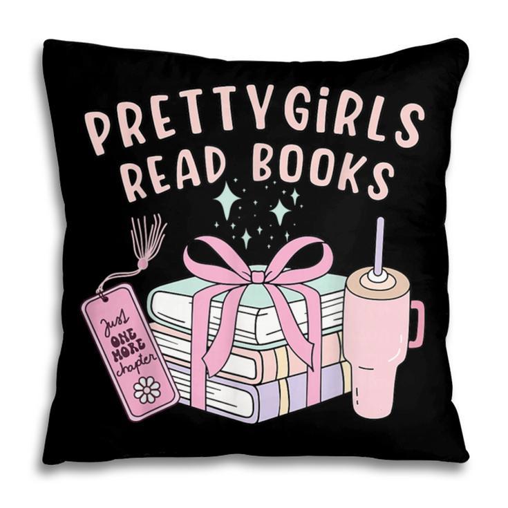 Book Lover's Pretty Girl's Read Books Pillowcase