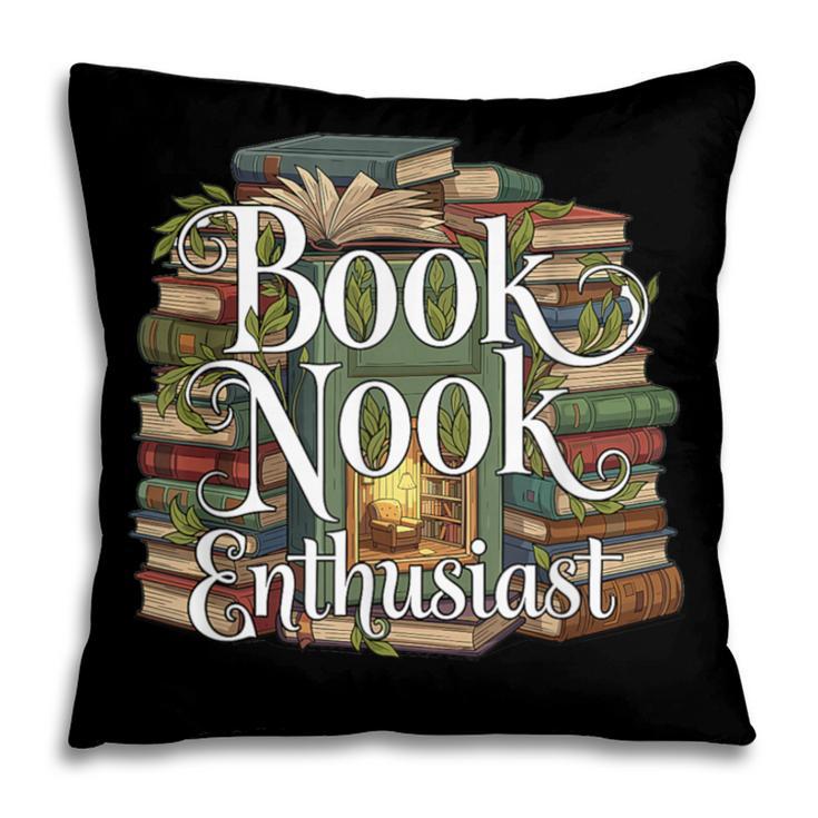 Book Nook Enthusiast Cozy Library Reader Collector Pillowcase Book Nook Enthusiast Cozy Library Reader Collector Pillowcase