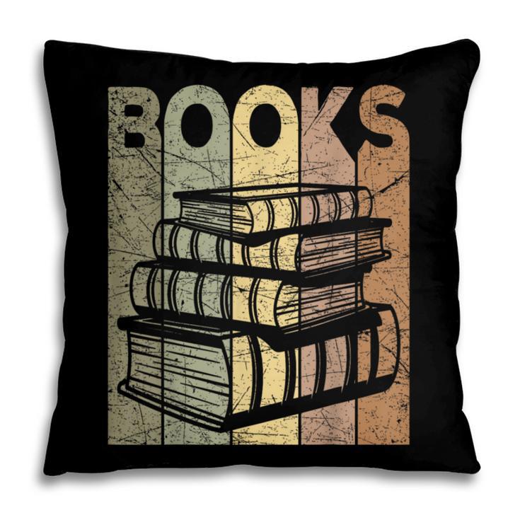 Book Reader Vintage Bookworm Retro Book Lover Pillowcase