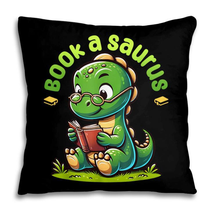 Book A Saurus Bookasaurus Dinosaur Book Girls Boys Toddler Pillowcase