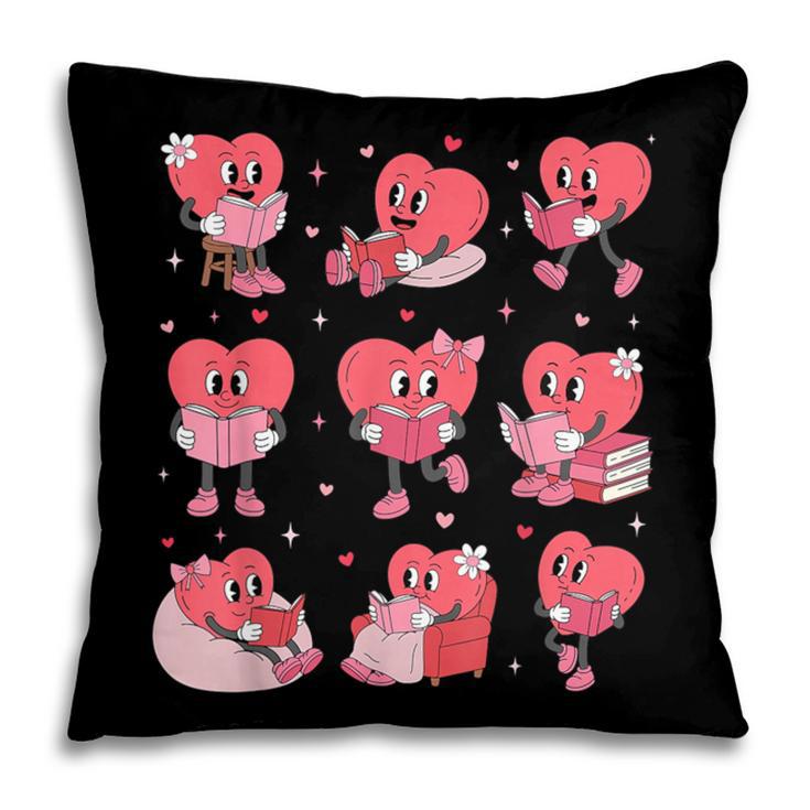 All Booked For Valentine Book Teacher Kids Girls Boys Pillowcase