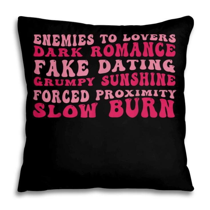 Bookish Romance Tropes Book Club Reader Spicy Book Lover Pillowcase Bookish Romance Tropes Book Club Reader Spicy Book Lover Pillowcase