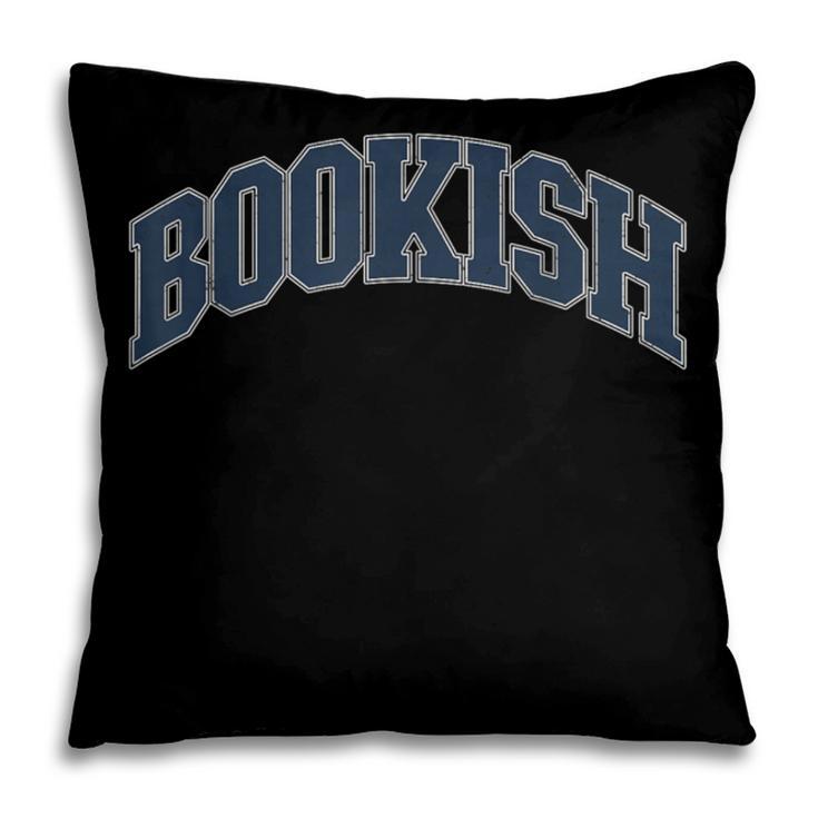 Bookish Vintage Varsity Style Book Lover Art Pillowcase