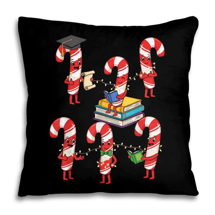 Bookmas Christmas Books Shirt Candy Cane Bookworm Pillowcase Bookmas Christmas Books Shirt Candy Cane Bookworm Pillowcase