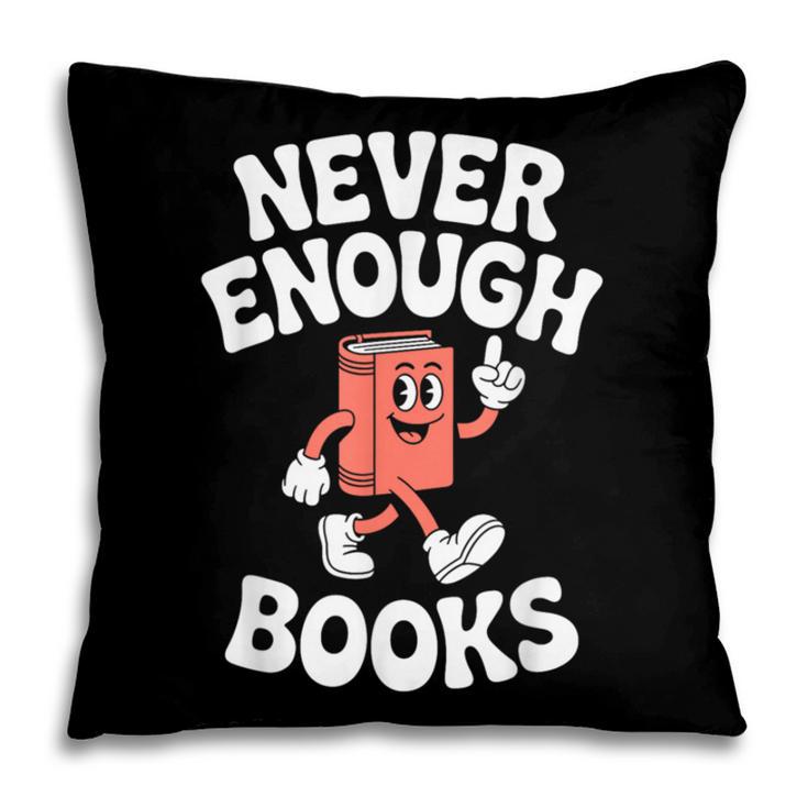 Books Or Book Reading Retro Pillowcase Books Or Book Reading Retro Pillowcase