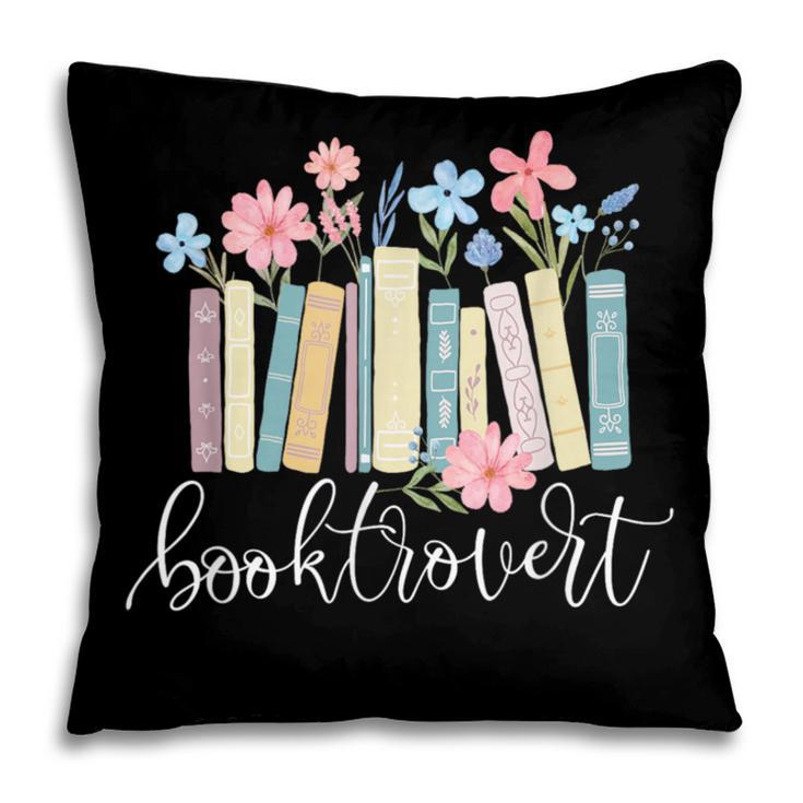 Booktrovert Book Lover Reading Bookworm Reader Pillowcase