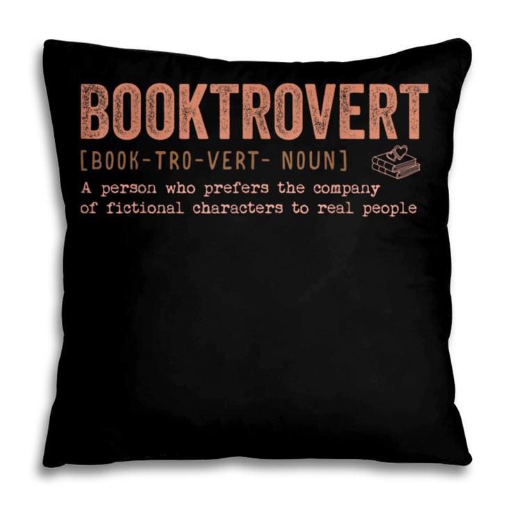 Booktrovert Definition Pillowcase