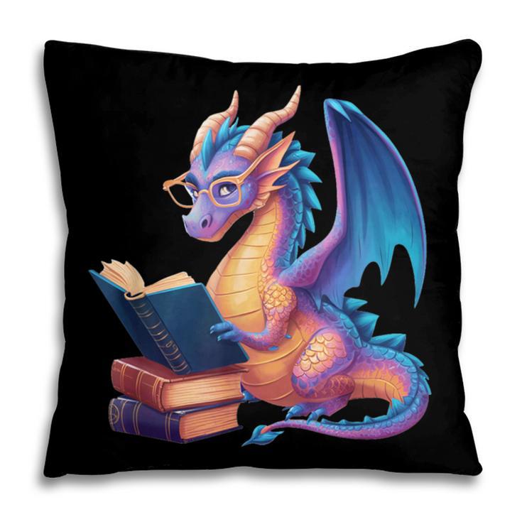 Bookworm Book Lover Women Girls Dragon Reading Pillowcase Bookworm Book Lover Women Girls Dragon Reading Pillowcase