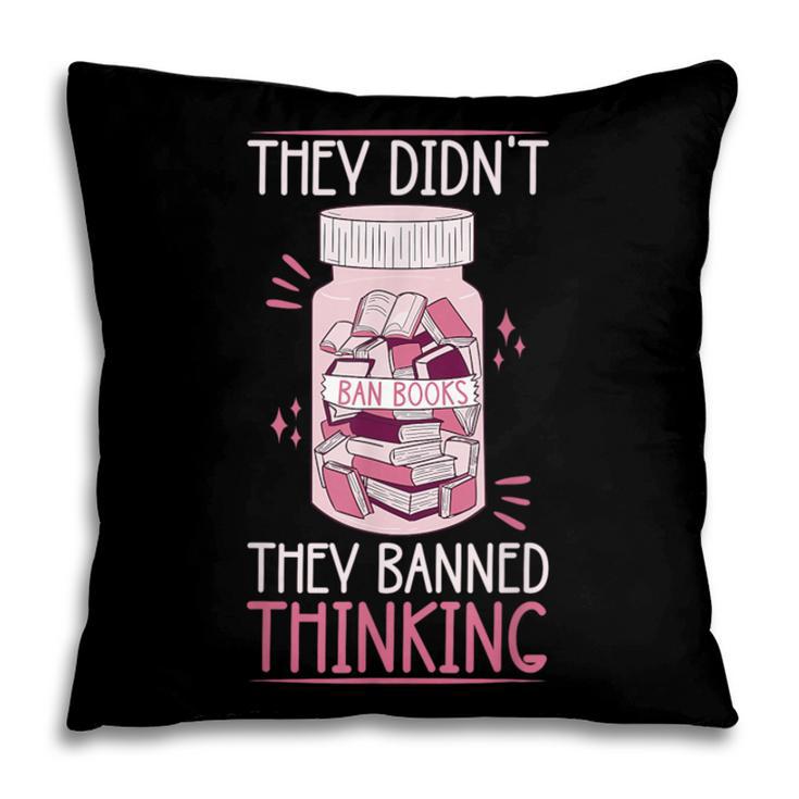 Bookworm Library Banned Book -Adults Short Sleeve Modern Crew Neck Small Straight Imported They Didn't Ban Books They Banned Thinking Pillowcase Bookworm Library Banned Book -Adults Short Sleeve Modern Crew Neck Small Straight Imported They Didn't Ban Books They Banned Thinking Pillowcase