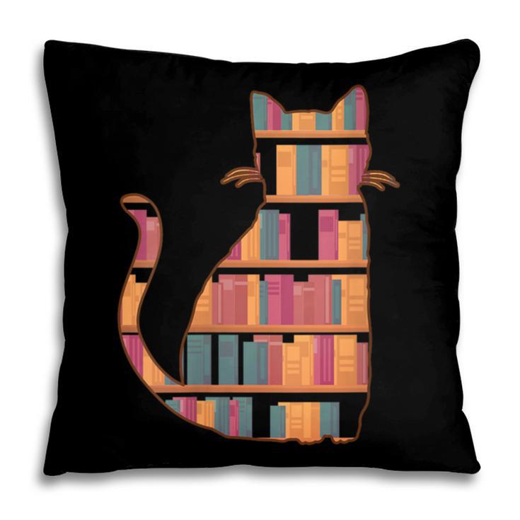Cats Reading Books Librarian Library Readers Pillowcase