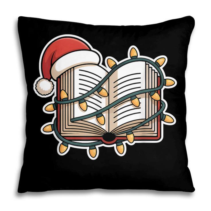Christmas Book Festive Holiday Xmas Pillowcase