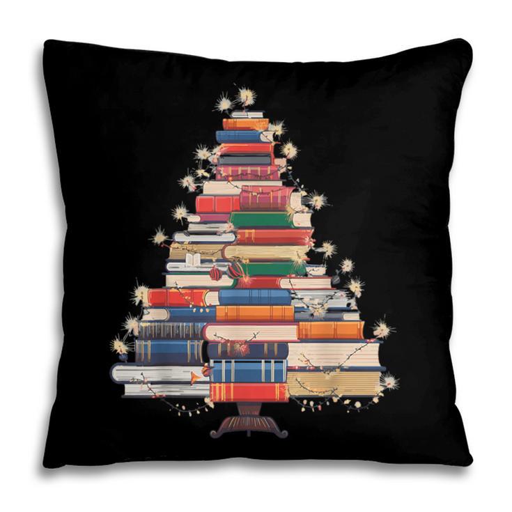 Christmas Tree Book Bookworm Pillowcase