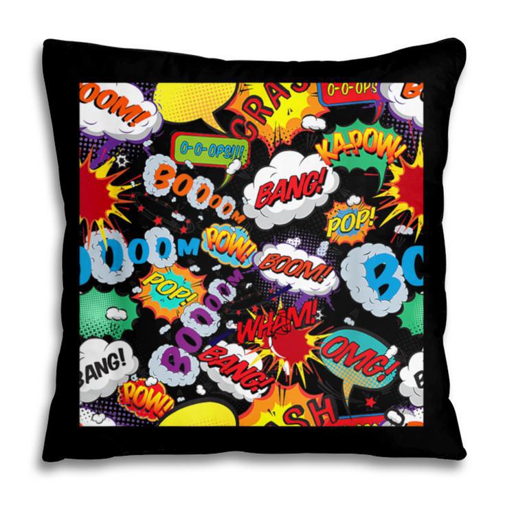 Comic Book Pop Art Modern Fun Pillowcase