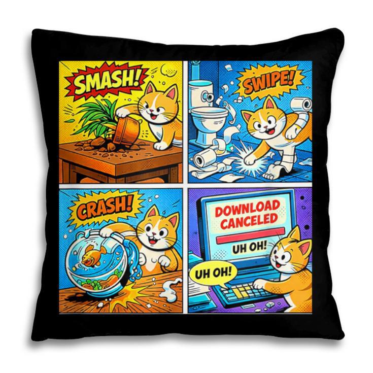 Comic Reader Comic Book Merch Vintage Reading Comic Books Pillowcase