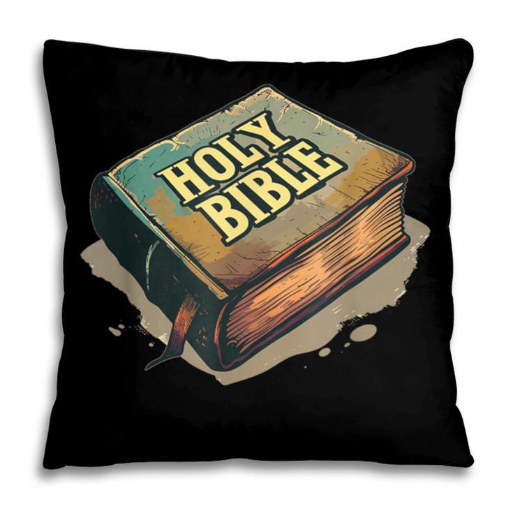 Cool Holy Bible Book Costume For Man And Woman Pillowcase