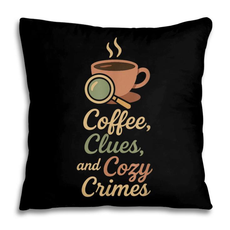 Cozy Crime Club Mystery Reader Bookish Sleuth Pillowcase Cozy Crime Club Mystery Reader Bookish Sleuth Pillowcase