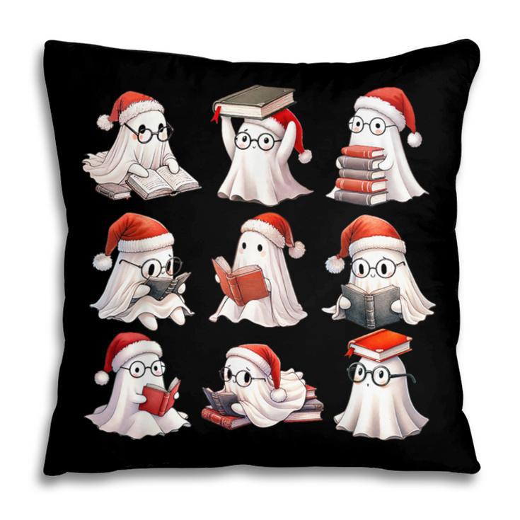 Cute Read More Booooooks Ghost Read More Books Christmas Pillowcase