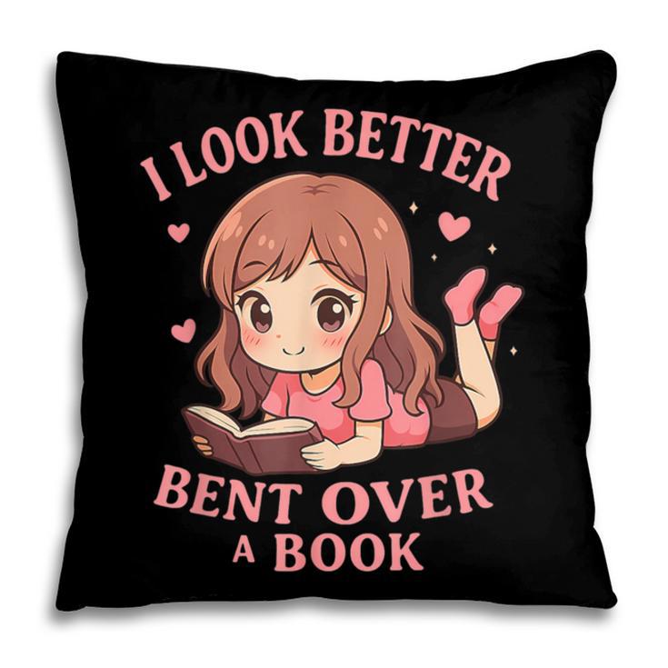 Cute Reading Outfit Book Lover Tee For Women Who Read Pillowcase
