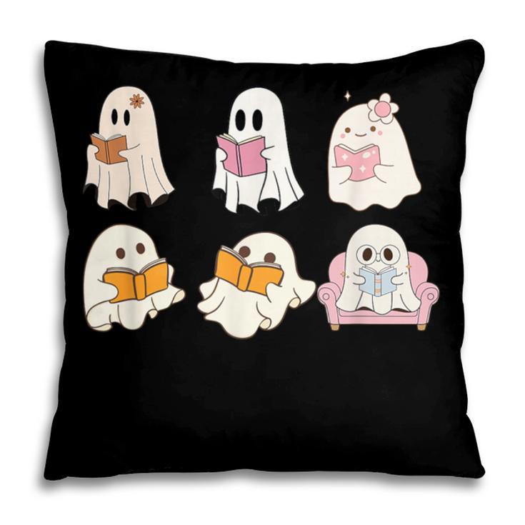 Cute Spooky Reading Book Halloween Fall Ghost Autumn Pillowcase