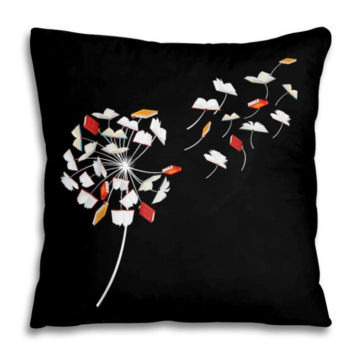Dandelion Books Book Lover Reading Bookworm Reader Pillowcase