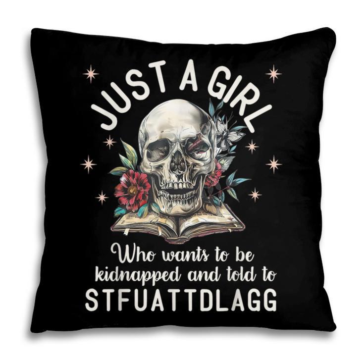 Dark Romance Smutt Book Merch STFUATTDLAGG Good Girl Trigger Pillowcase