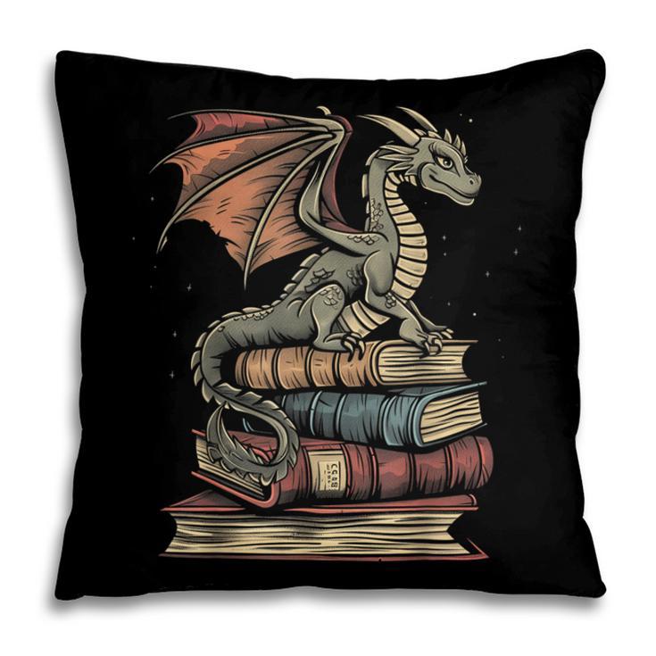 Dragon Fantasy Book Lover Book Nerd Pillowcase Dragon Fantasy Book Lover Book Nerd Pillowcase