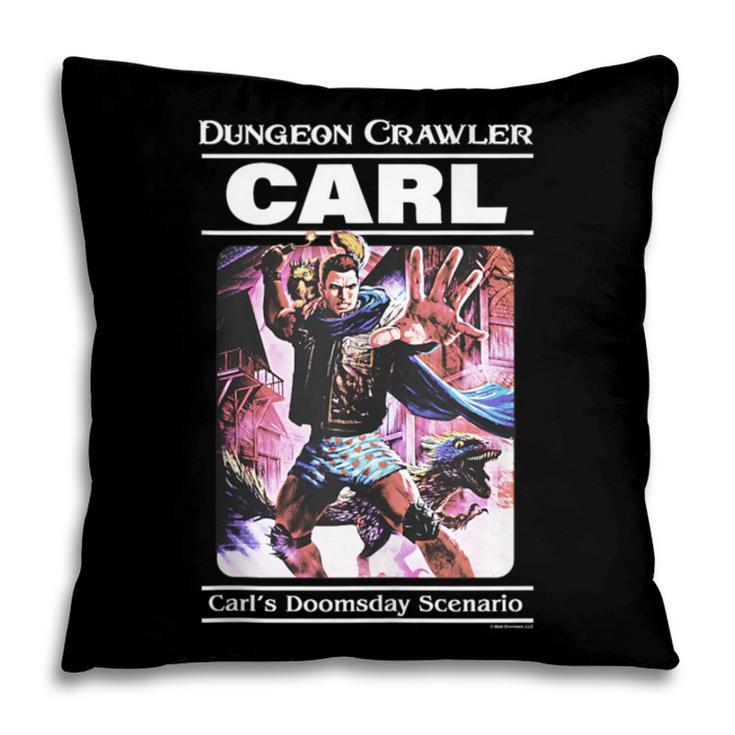Dungeon Crawler Carl Vintage Paperback Illustration Book Pillowcase
