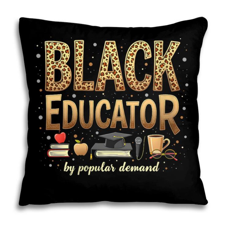 Educator By Popular Demand African American Book Lover Pillowcase