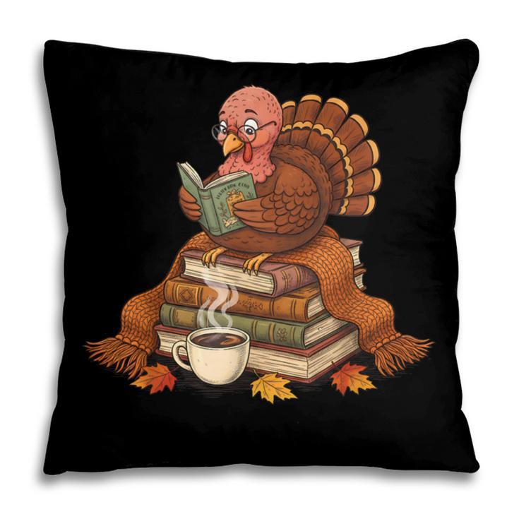 Fall Book Vintage Turkey Thanksgiving Reading Book Lovers Pillowcase Fall Book Vintage Turkey Thanksgiving Reading Book Lovers Pillowcase
