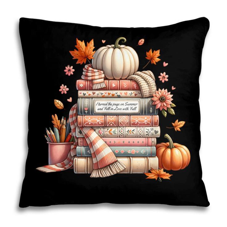 Fall Colors s I Love Fall s Books & Pumpkins Pillowcase