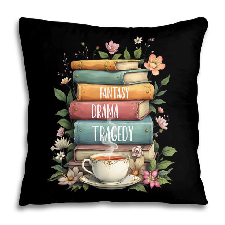 Fantasy Drama Tragedy Book Lover Subtle Watercolor Pillowcase